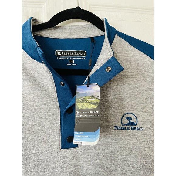NWT Pebble Beach Dry Luxe Performance Pullover Vest - Large - Picture 3 of 4
